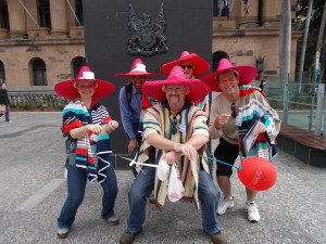 Amazing race or scavenger hunt team building activity