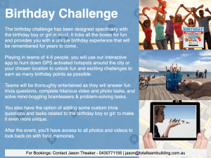This is an event for a birthday.